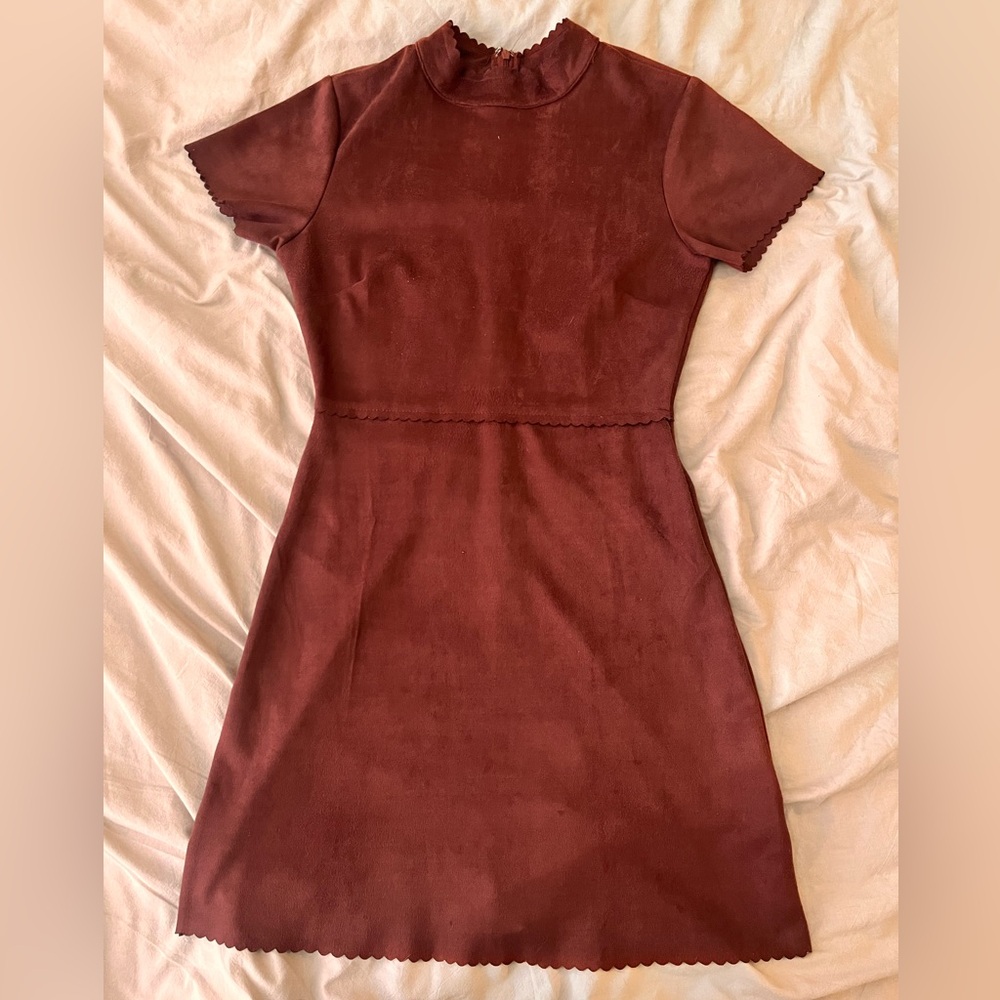 ✨HYFVE Chic Maroon Mini Dress